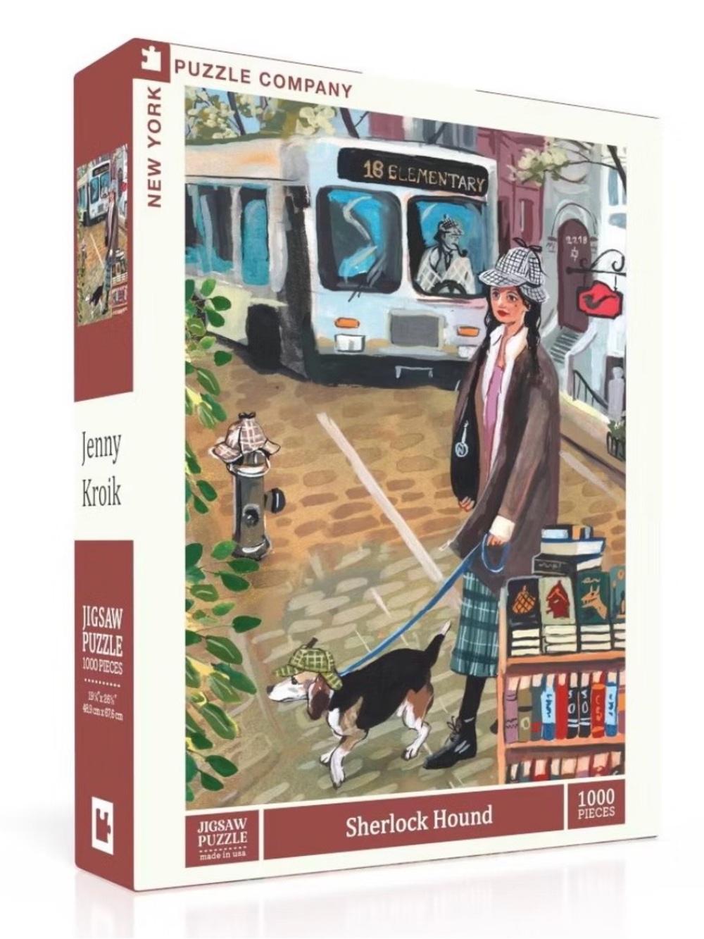 Puzzle Company Sherlock Hound 1000-Piece Jigsaw Puzzle - Multicolor